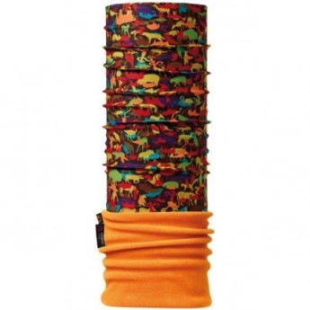 Бандана BUFF POLAR BUFF® BLACK CAMOZOO/ZINNIA