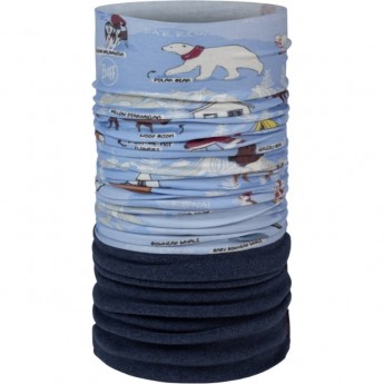 Бандана BUFF POLAR IMUS WASHED BLUE Бандана BUFF POLAR IMUS WASHED BLUE