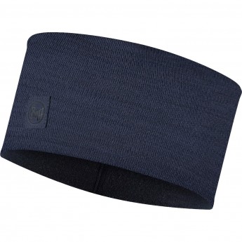 Повязка BUFF MERINO FLEECE HEADBAND NAVY