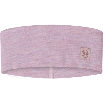 Повязка BUFF MERINO WIDE HEADBAND SOLID LILAC SAND Повязка BUFF MERINO WIDE HEADBAND SOLID LILAC SAND
