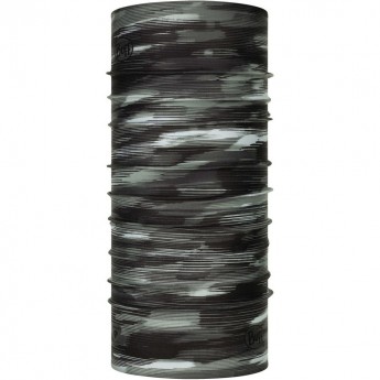 Тонкая зимняя бандана-трансформер BUFF THERMONET OSH GREY Тонкая зимняя бандана-трансформер BUFF THERMONET OSH GREY