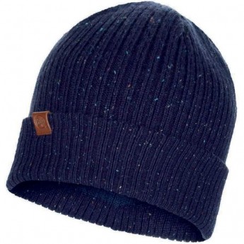 Вязаная шапка BUFF HAT KNITTED KORT NIGHT BLUE Вязаная шапка BUFF HAT KNITTED KORT NIGHT BLUE
