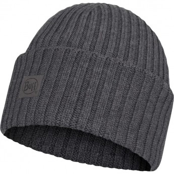 Вязаная шерстяная шапка BUFF HAT WOOL KNITTED ERVIN GREY Вязаная шерстяная шапка BUFF HAT WOOL KNITTED ERVIN GREY
