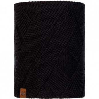 Вязаный шарф-труба с флисом BUFF NECKWARMER KNITTED POLAR RAISA BLACK Вязаный шарф-труба с флисом BUFF NECKWARMER KNITTED POLAR RAISA BLACK